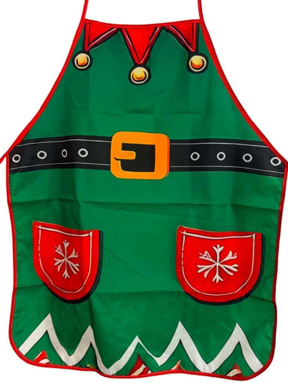 Christmas Elf Apron Kitchen Holiday Baking Crafting Gardening NWT (Style #2)